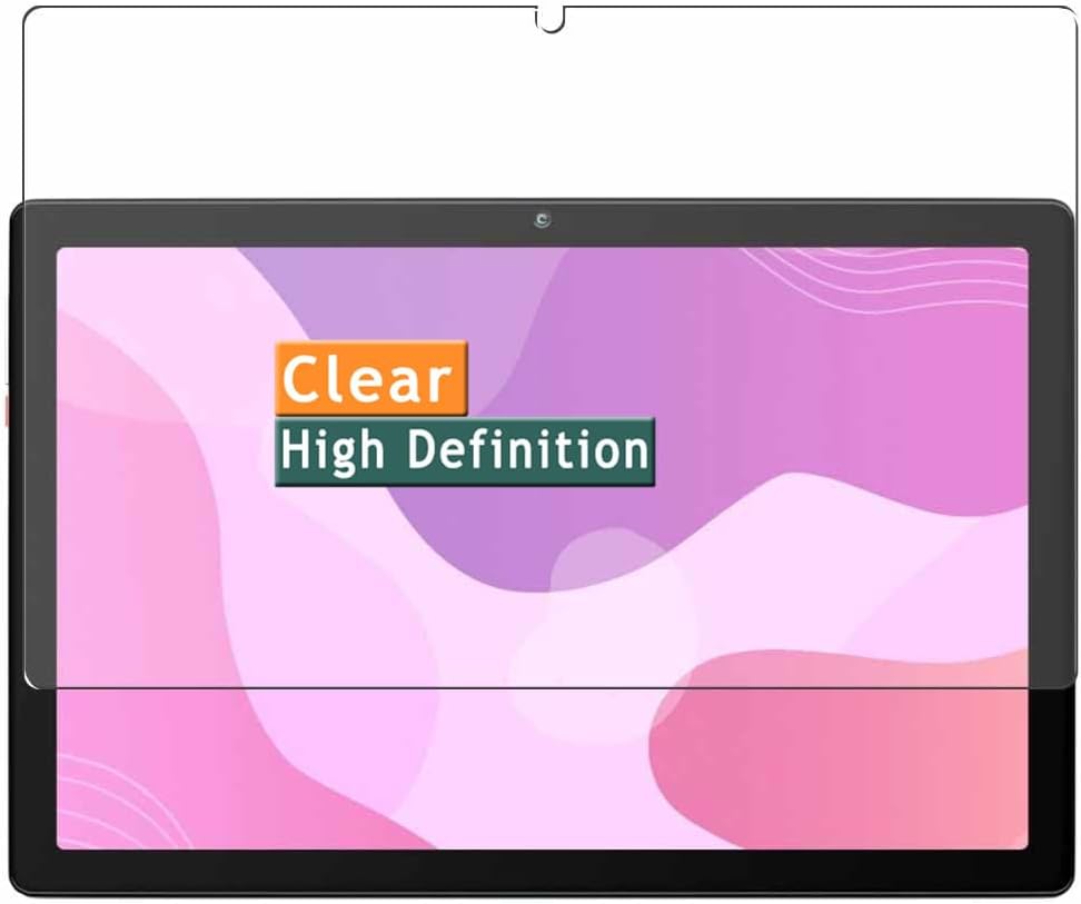 Vaxson 3-Pack Screen Protector, compatible with COLORROOM JUNINKE Velorim HAPPYBE Okaysea HiGrace MB1001 10.1" Tablet, TPU Guard Film Protectors Sticker [NOT Tempered Glass]