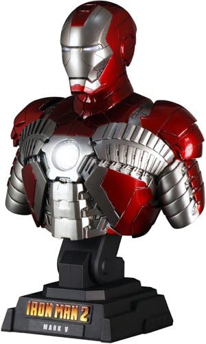 Hot Toys Bust - 1/4 Scale Collectible: Iron Man 2 - Mark 5