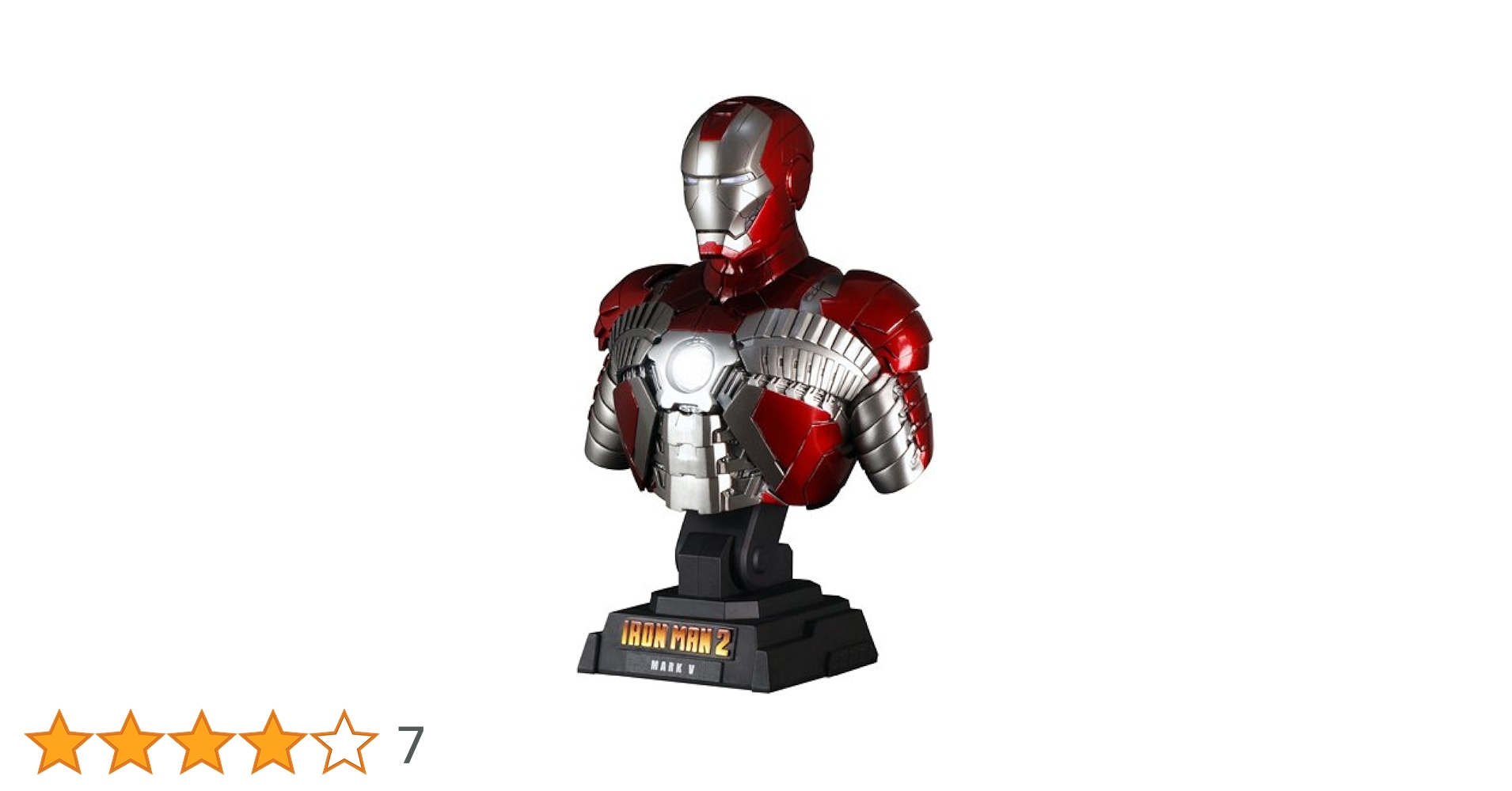 Amazon.co.jp: ホットトイズ・バスト アイアンマン2 1/4スケール