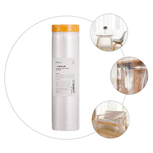 Yardwe 1 Rolo Tampa Do Sofá De Plástico Pesados Tampa Do Sofá para a Proteção Contra O Cão Gato da A