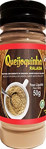 QUEIJOQUINHA RALADA - Mistura com semente de girassol sabor queijo ralado - 50g - Natural Science
