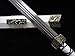 Chinese Sword,Han jian,Medium Carbon Steel Blade,White Leather Paint Scabbard