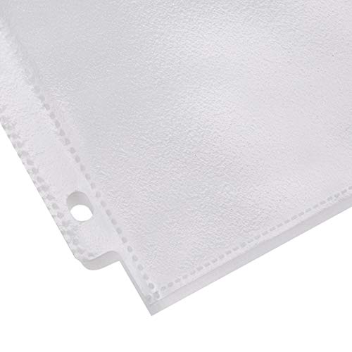Amazon Basics Polypropylene (PP) Sheet Protector, Non-Glare, 200 Pack, Clear image 7