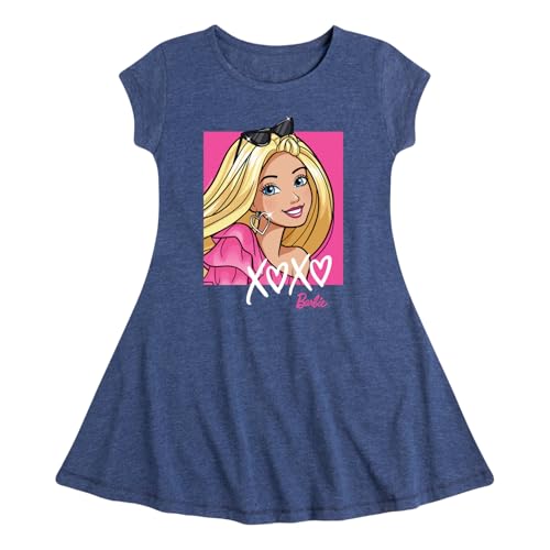 Barbie - XOXO Toddler and Youth Girls Fit and Flare Dress