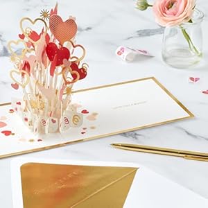 Hallmark Signature Paper Wonder Pop-Up Valentine's Day Card (Love You A Bunch) for Kids, Spouse, Friend, Grandparent Hallmark Signature Paper Wonder Pop Up Valentines Day Card Love You A Bunch for Kids Spouse Friend Grandparent