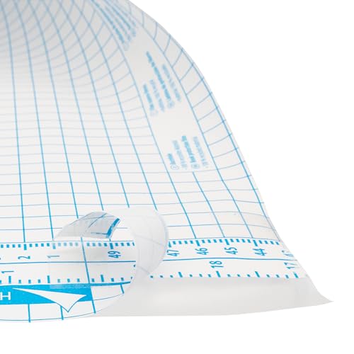 Idena 20168 - Buchfolie selbstklebend transparent, 1 Rolle 5 m x 45 cm, Buchumschlag aus Kunststoff
