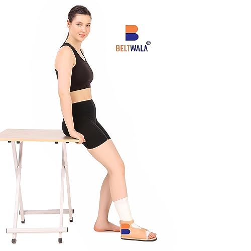 Image of Cast Shoe for Foot Plaster | Orthopedic Cast Boot with Adjustable Straps Ankle Support Protector Adjustable Shoe for Men & Women | Fits Left & Right Leg Easily (S)