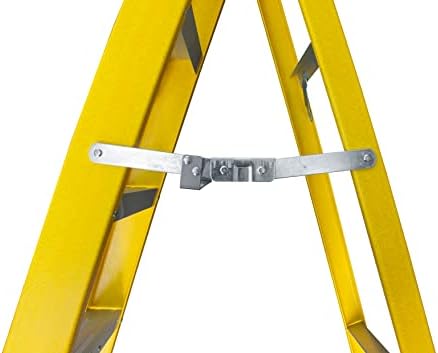 4 Tread Heavy Duty Fibreglass Step Ladder | Electricians GRP Step Ladder 30,000v