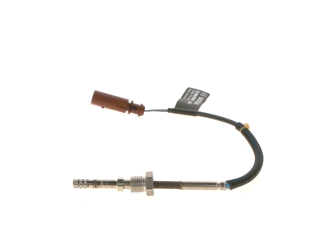 BOSCH Sensore, Temperatura gas scarico 0986259019 | Compatibile con: AUDI A4 Allroad B8, A4 B8, A4 B8 Avant, A5 Cabriolet, Q5, Q5 Van, SKODA FABIA II, FABIA II Combi, ROOMSTER