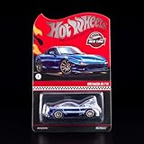 Hot Wheels RLC Red Line Club Exclusive 1993 Mazda RX-7 R1, Spectraflame Steel Blue Die-Cast Collector Car