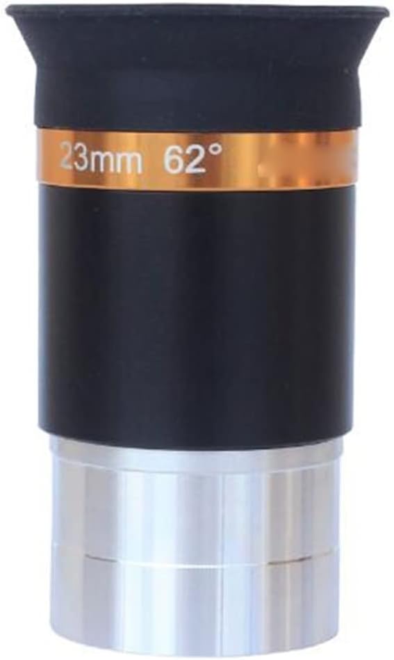 Astrophotography Accessories 1.25 Inch 62 Degrees 23mm Astronomical Telescope Accessories 23mm Aspheric Eyepiece