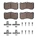 Dynamic Friction Company 3000 Semi-Metallic Brake Pads and Hardware Kit