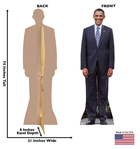 Image of Cardboard People President Barack Obama Life Size Cardboard Cutout Standup