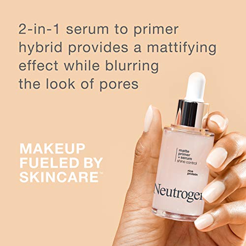 Neutrogena 086800196327 Shine Control Matte Booster Face Primer & Serum, Skin-Mattifying Serum-To-Primer thumb #1