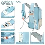 15L Small Hiking Backpack for Women Men Lightweight Packable Backpack Foldable Casual Daypack for Camping Travel Outdoor, Blue - Image 3