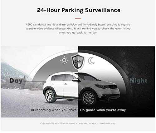 70mai Pro Plus Carro + GPS + 64gb + Cabo Hardware Kit Fúsivel Completo Câmera Ecossistema Xiaomi