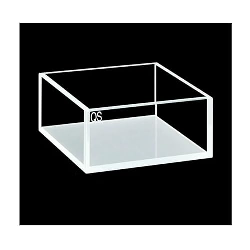 1PCS 50mm Square Quartz Container Cell Cuvette Four/Five Polished Windows Inside Diameter 50x50x23mm(A)