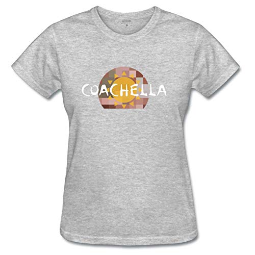 iCoup Julongcul How to Prepare for Coachella T-Shirt for Womens L Gray