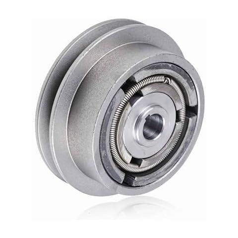 LEVANLIGHT Centrifugal Clutch 5" Single Pulley Compatible with Honda GX160/ GX200 Clutch,Wacker VP1340 VP1350 VP1750 Plate Compactors, 1/2" V-Belt 3/4" Bore Cover