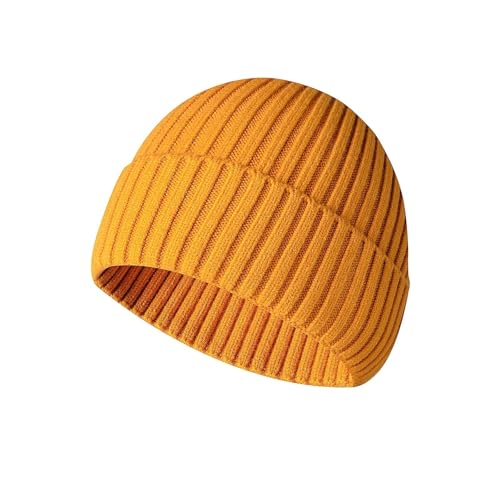 Bonnet tricoté d'hiver en fil épais pour adulte garde la tête au chaud efficacement