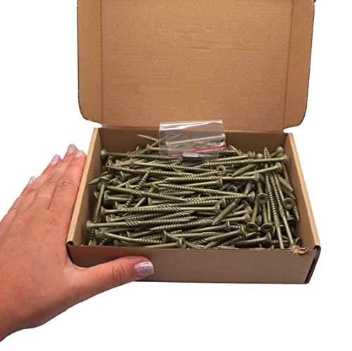 SKIR'CO Confezione da 250 viti per legno, finitura...