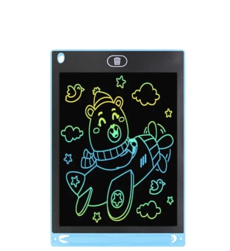 16 inch Pizarra Mágica Magnética para Niños y Niñas, Tableta de Dibujo con Botón de Borrado, Gran Tamaño (Azul)