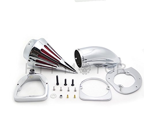 Smt-Spike Air Cleaner Kits Intake Filter Compatible With Honda Spirit Ace 750 1998-2013 Chrome [B00Rueeab4] #TOP24