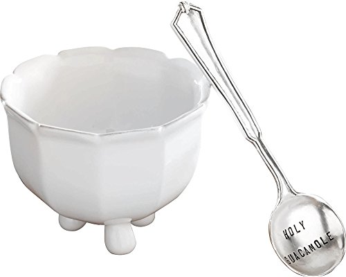 Mud Pie Guacamole Set, White