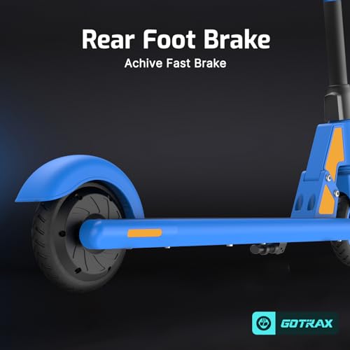 Gotrax Electric Scooter for Kids 6-12, Max 3.75 Mile & 7.5Mph,Thumb Control - image 7