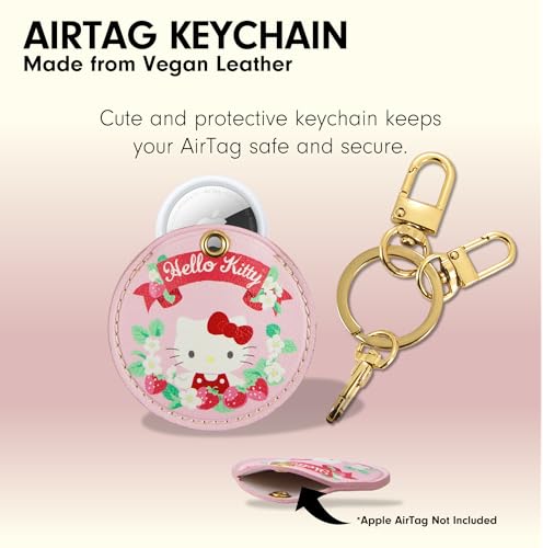 Image of Sonix x Sanrio Keychain Case Compatible with Apple AirTag | Protective Cover Keychain | Hello Kitty & Friends - Floral Hello Kitty