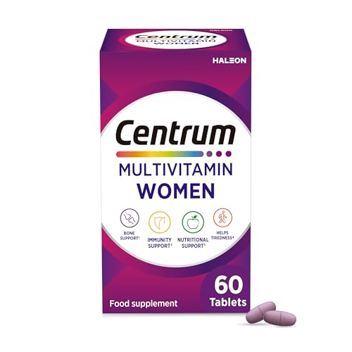 Image of Centrum Women's Multivitamins & Minerals, 23 Essential nutrients Including Vitamin D, C, and Iron, 60 Tablets (Packaging May Vary)