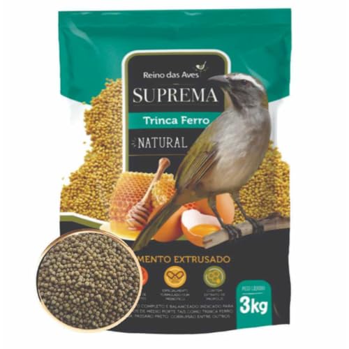 Suprema Trinca Ferro Extrusada 3kg - Reino Das Aves