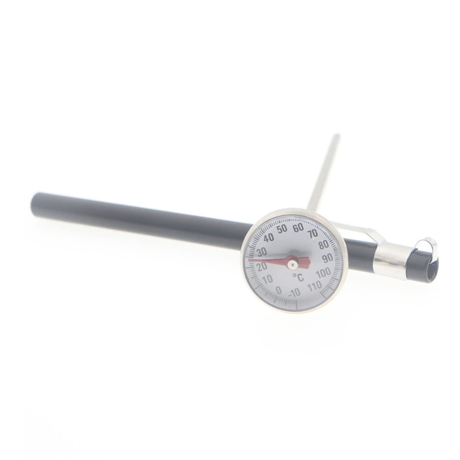 Acahhotxx Read Pocket Thermometer Milk Frothing Thermometer Dial Thermometer Metal Probe Coffee Drinks Chocolate Milk Foam Milk Thermo-Meter for Steaming Milk