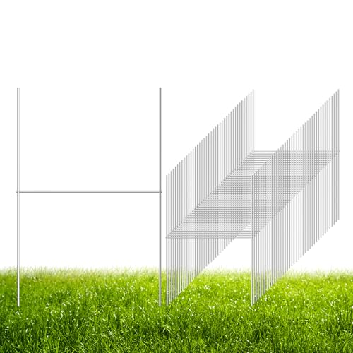 Piquets métalliques anti-torsion pour panneau de jardin ondulé