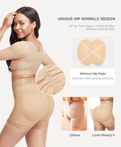 Image of Lover-Beauty Womens Shapewear Tummy Control Shorts Butt Lifting Panties Underwear Hip Enhancer Faja Body Shaper