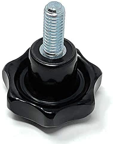 Design61 2er Set Sterngriff Handrad M8 x 20 mm Ø40 mm