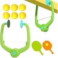 Genérico Juego De Pong para Puerta Colgable Portátil Ajustable