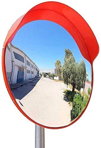 Miroir de circulation routière et de sécurité extérieur grand angle pour carrefour et garage