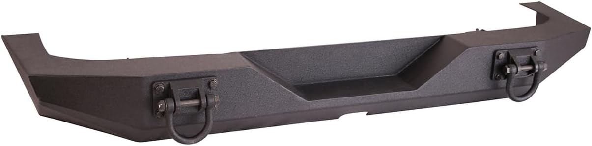 Rugged Ridge XHD Bumper, Rear | Modular Full-Width, Steel, Textured Black | 11546.20 | Fits 2007-2018 Jeep Wrangler JK