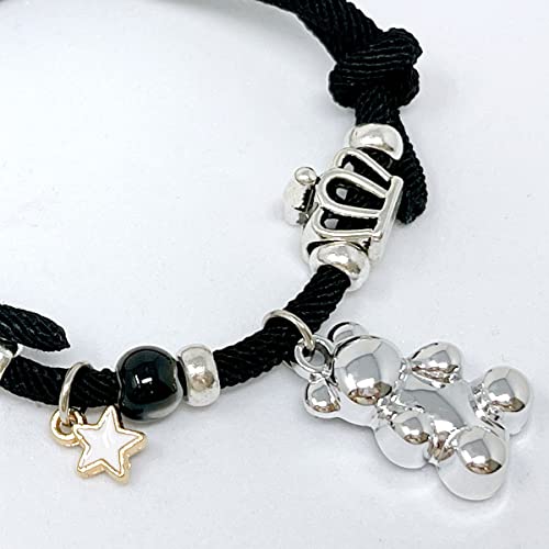 Wrapables Friendship Beaded Enamel Charm Bracelet2