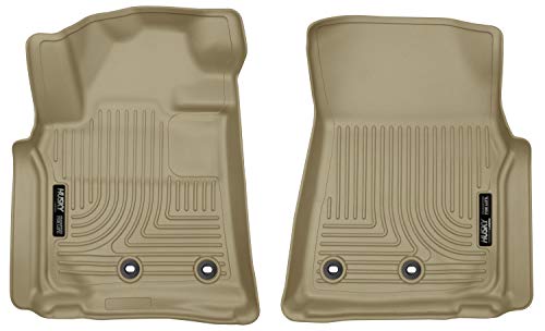 Husky Liners Fits 2013-19 Lexus LX570, 2013-19 Toyota Land Cruiser Weatherbeater Front Floor Mats,Tan,13093