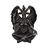 Goat Satan Sculpture - Baphomet Sculptures Statue - Resin Black Satan Figurine Decoration - Goat Bap