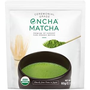 Encha Ceremonial Matcha Green Tea Powder 60g