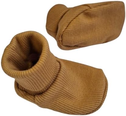 Conjunto de toucas com luvas e Sapatinho Pantufa Meias para Bebê,...