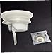 Aisoway Smell Proof Shower Floor Siphon Plug Trap Water Drain Cover Sink Strainer Bathroom Filter Kitchen Tool