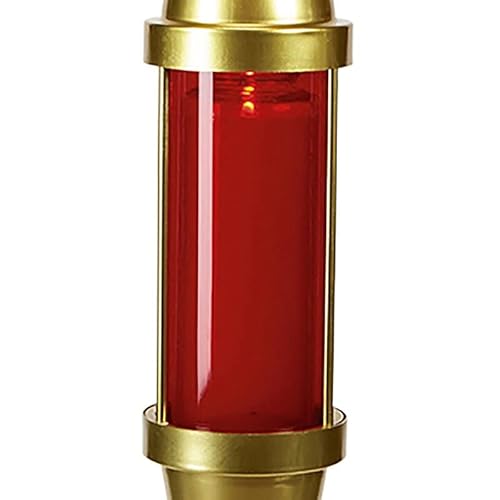 CB Church Supply Replacement Globe for Sanctuary Light WC912 by Will & Baumer, 8.25-Inch, Red