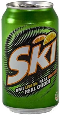 Ski Citrus Soda, 12 Ounce (12 Cans)
