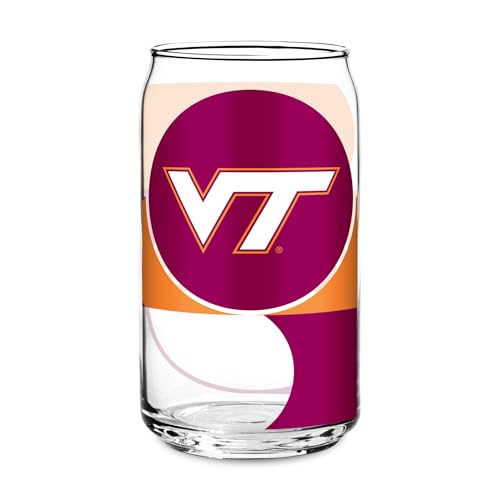 Rico Industries NCAA Virginia Tech Hokies Standard 16-oz Class Can Shaped