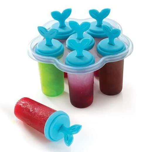 Bikli Ice Cream Candy Kulfi Maker Mold ice Stick Trays Classic Reusable Jumbo Ice Pop Mold, 6 pc Set