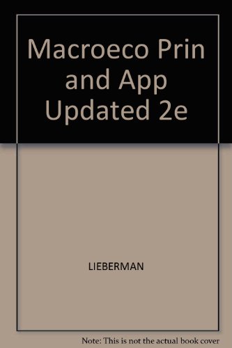 Macroeconomics: Principles and Applications